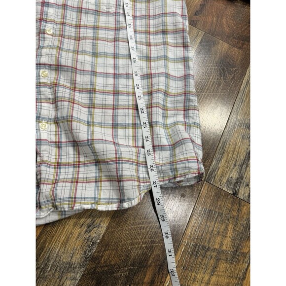 Lacoste Shirt Adult Large 42 White Button Up Long Sleeve Crocodile Mens - Picture 7 of 7